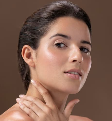 Imagem de aplicação do protocolo rejuvenescimento facial